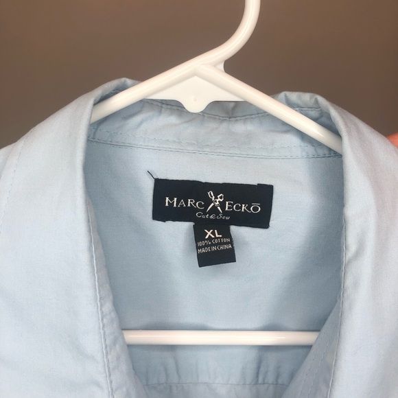 Marc Ecko XL Men’s Long Sleeve Button Down Utility - Picture 4 of 9